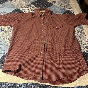 Vintage L.L. Bean Men’s Button Up Shirt Size Large